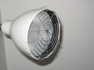 a fan on the wall