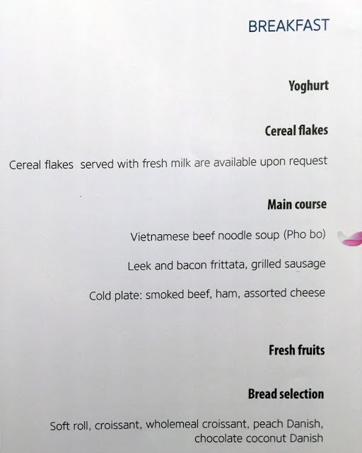 a menu of a restaurant