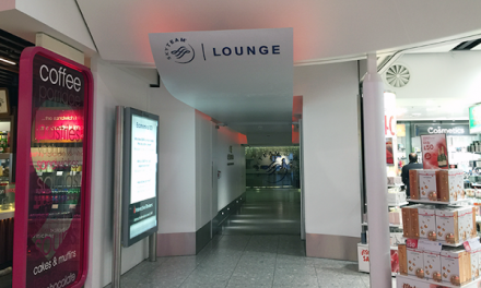 Skyteam Lounge Heathrow – Terminal 4. I was a bit disrupted.
