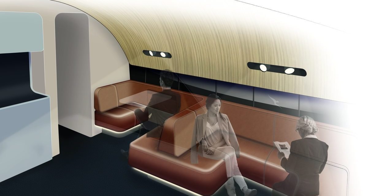 Qantas has a good day. Record profit, Renovated lounge & Refreshed cabins