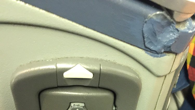 a close up of a button