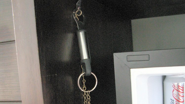 a key chain from a chain