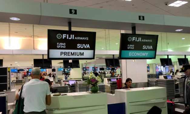 Qantas Business Class Lounge – Fiji Airways