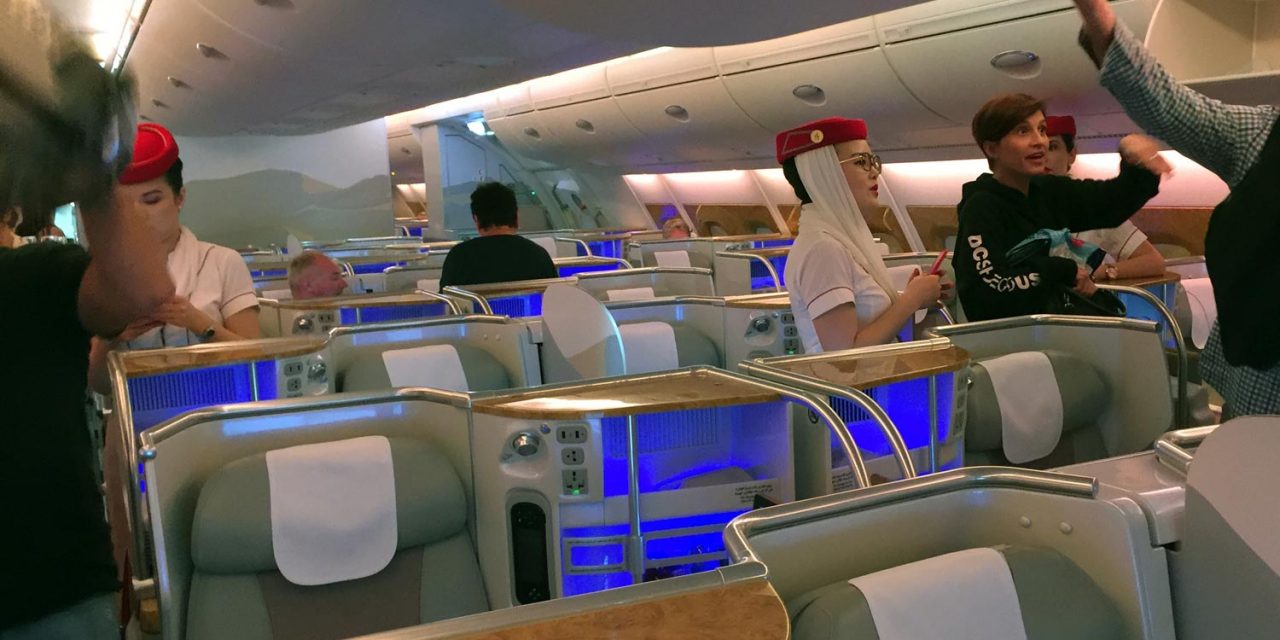 Emirates A380 Business Class – Sydney to Bangkok