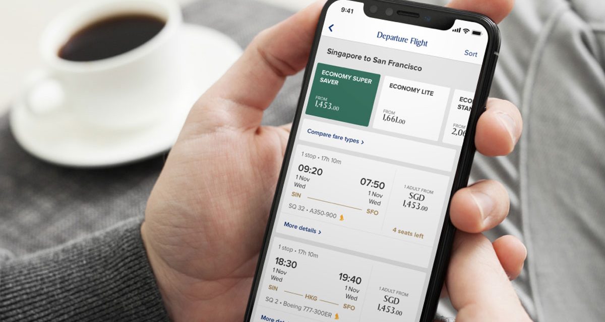 Singapore Airlines new App Beta – help test it
