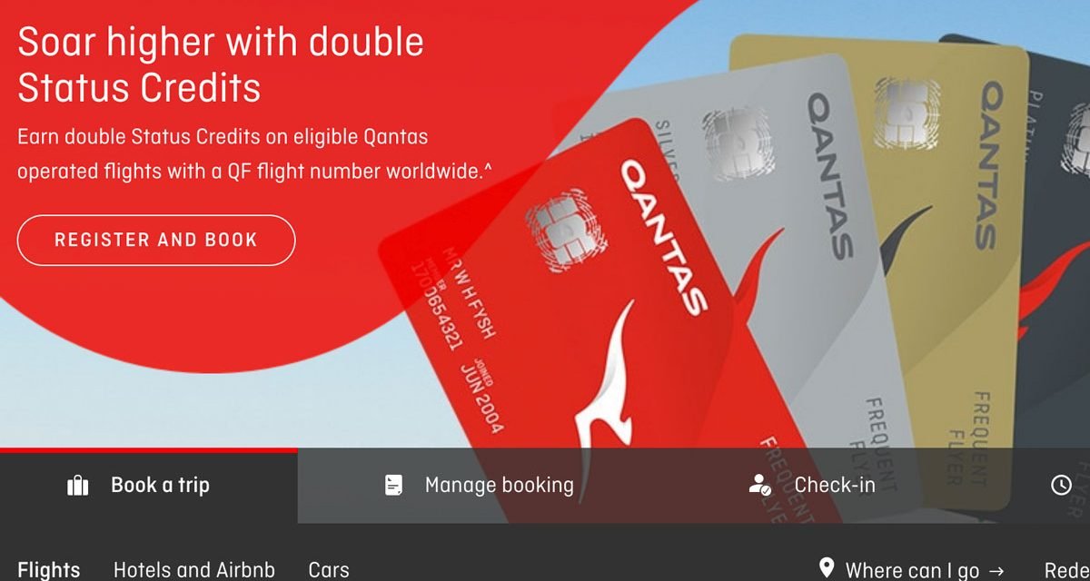 Double Trouble – Qantas double status credits 2019
