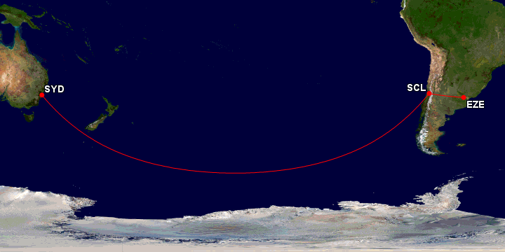 a red line on a blue background