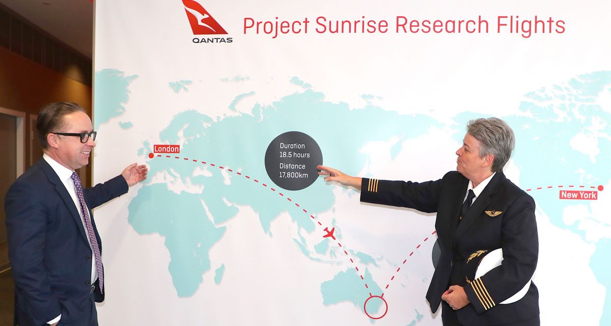 News: Qantas Sunrise Project  – Are we there yet? Are we there yet?