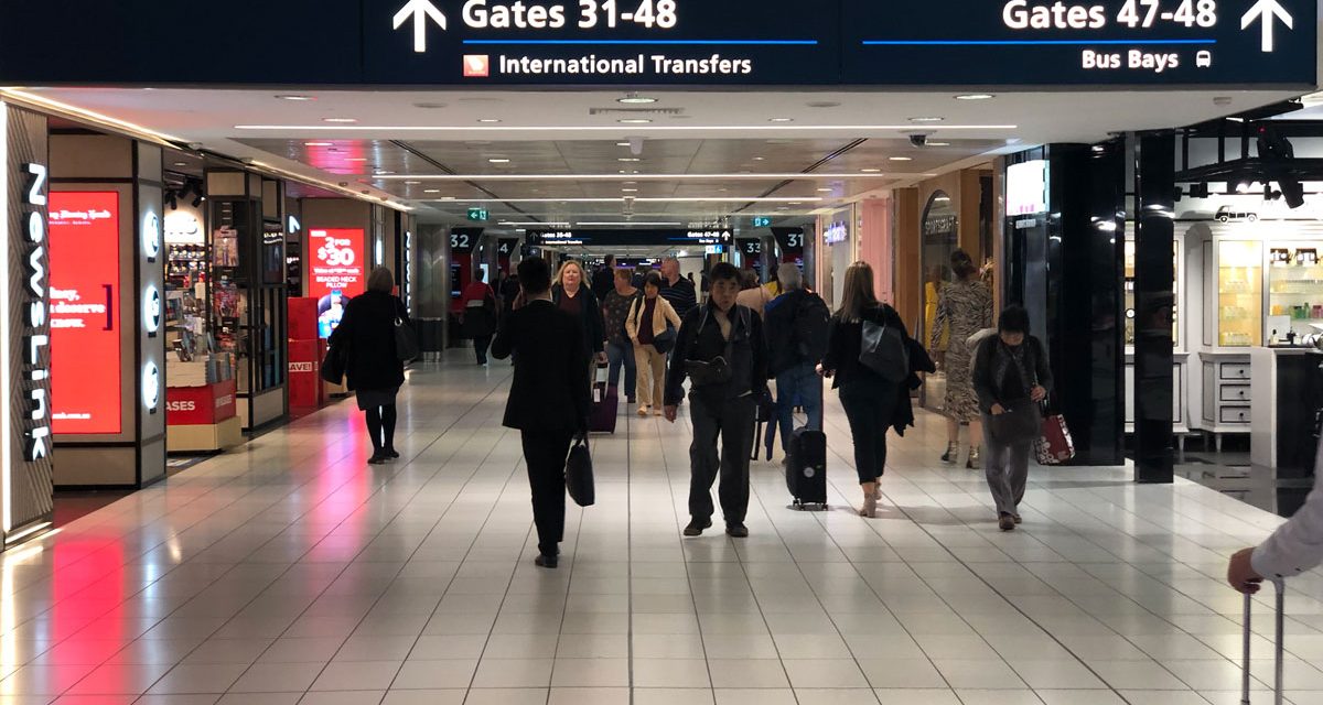 SYDNEY AIRPORT: Gun fired in T2, lock down after Police arrest. No injuries reported