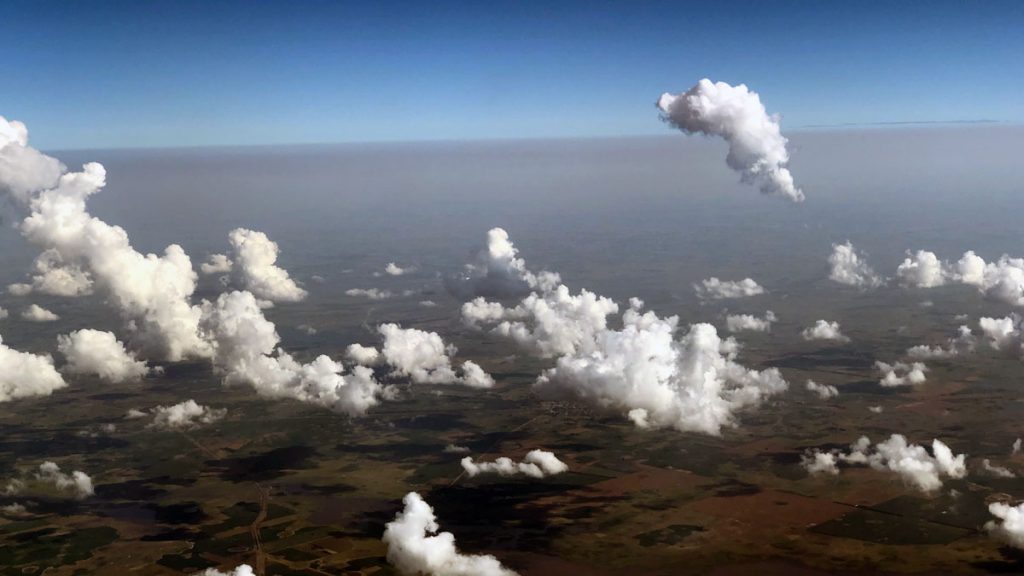 clouds in the sky