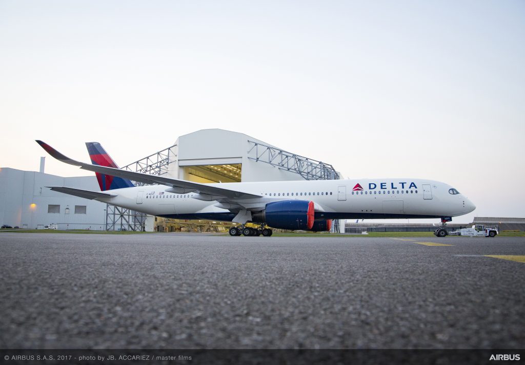 a large airplane parked on a tarmac