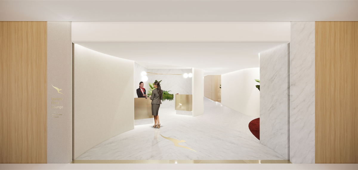 Qantas: Singapore First Lounge – OPEN