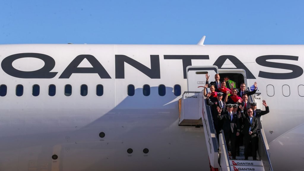 a group of people on an airplane