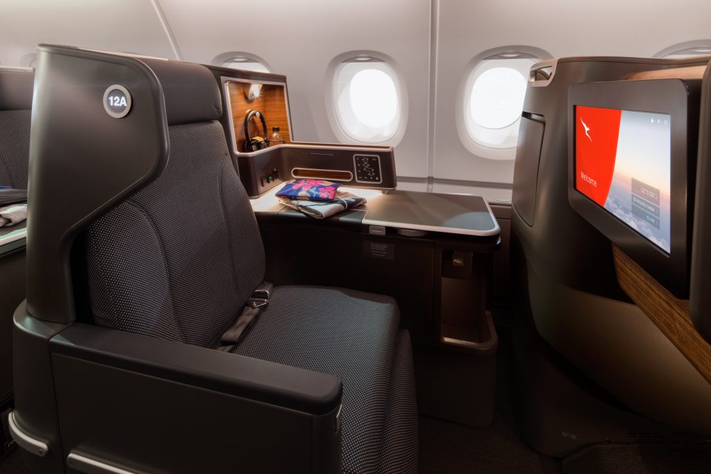 Qantas A380 Business Class