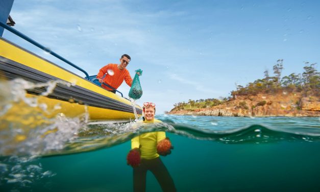 Tourism Australia: Tourist advert is black and white, but mainly white