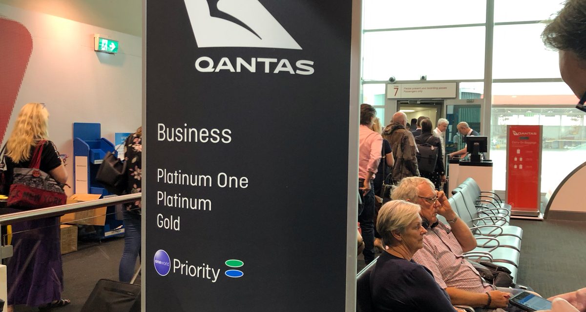 QANTAS: Boarding by group to be tested on domestic flights