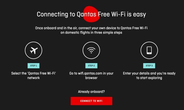 QANTAS: Food, Beverage and WiFi are back!