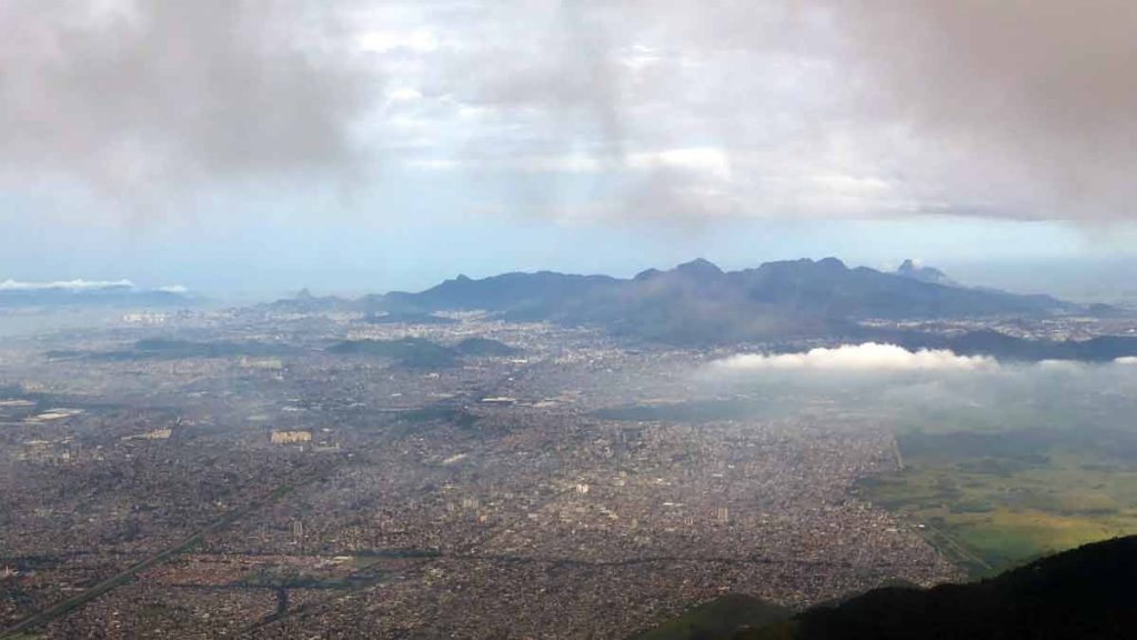 aerial view of a city