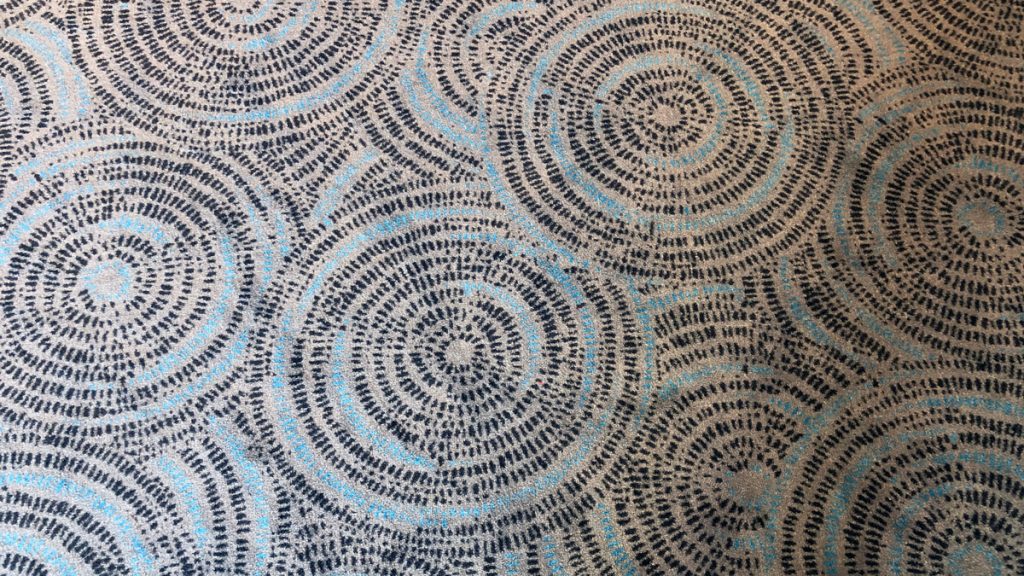 a close-up of a carpet