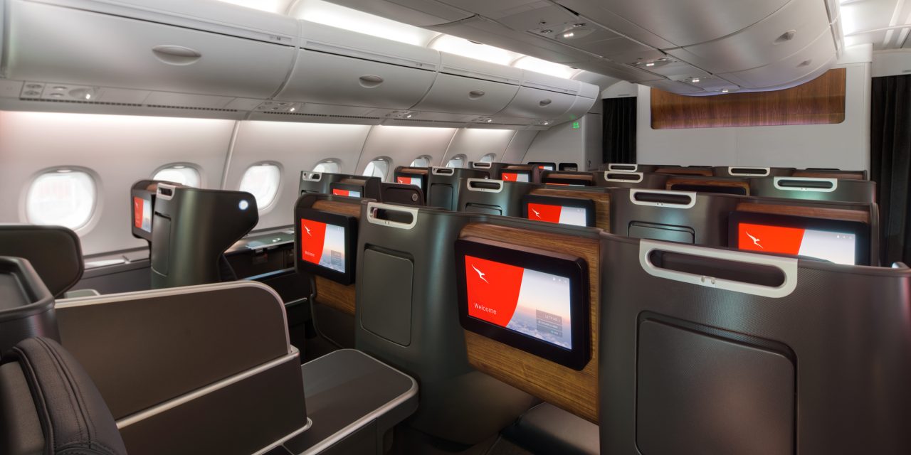 Am I on a refurbished or old Qantas A380?