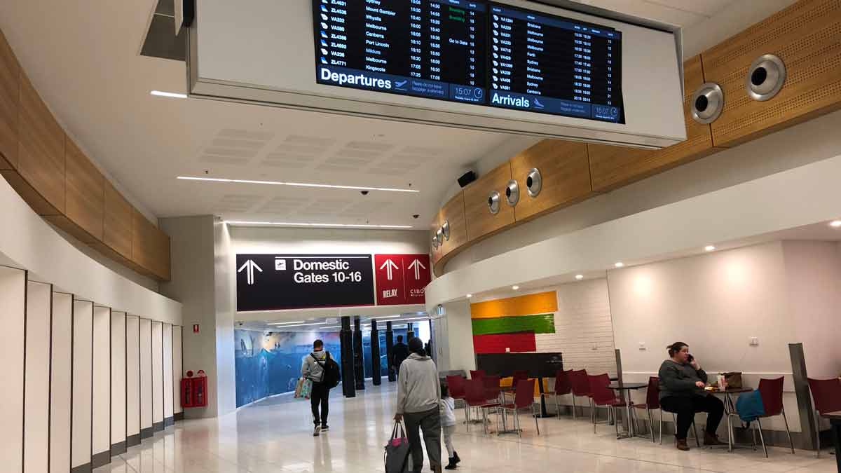 Virgin Australia Adelaide Lounge closure, temporary then new lounge