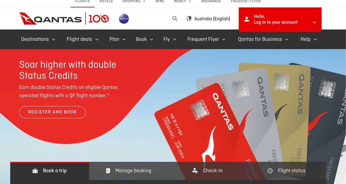 Double Status Credits! Qantas exhumes loyalty dinasour!