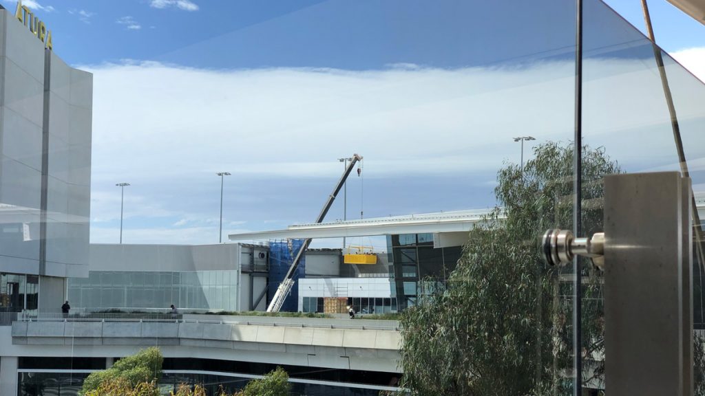 Adelaide Airport - Virgin Lounge area construction