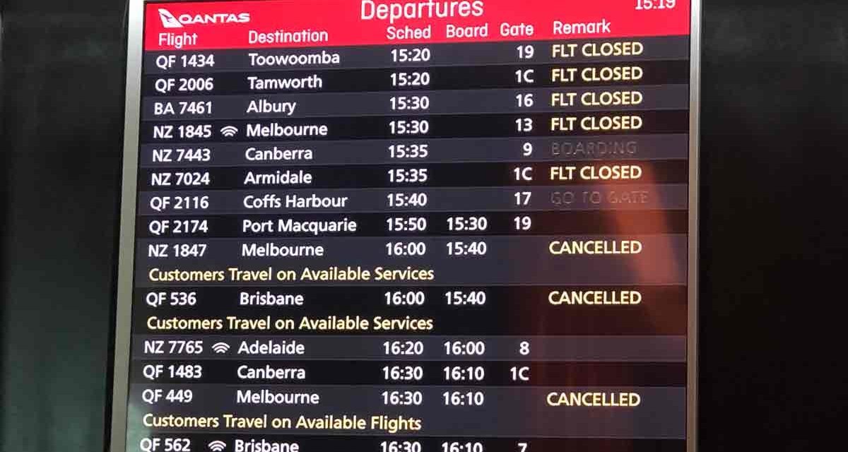 AUSTRALIAN AIRLINES: Minister slams Virgin Australia and Qantas for worst on time performance in a year