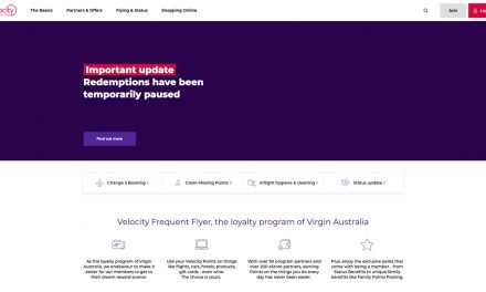 Virgin Australia: Velocity site crashes and accounts frozen