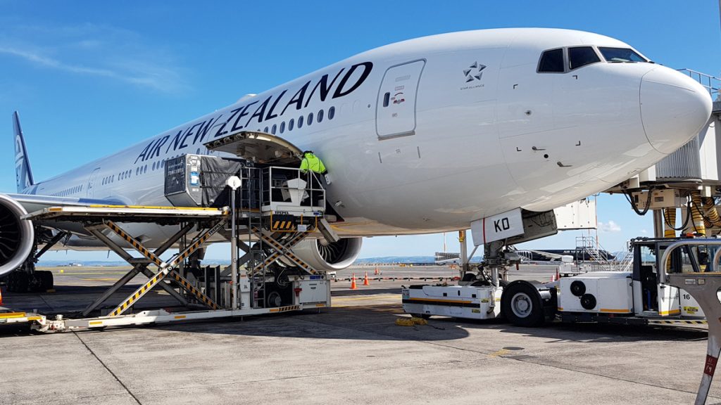 a plane on the runway