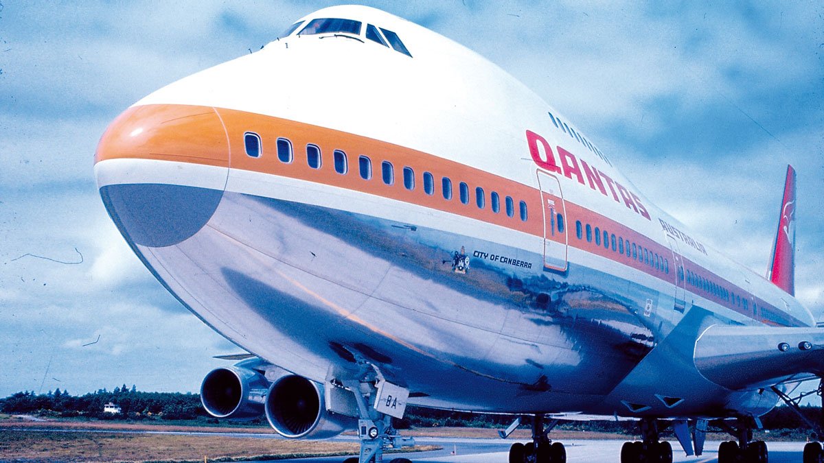 a large airplane on the runway