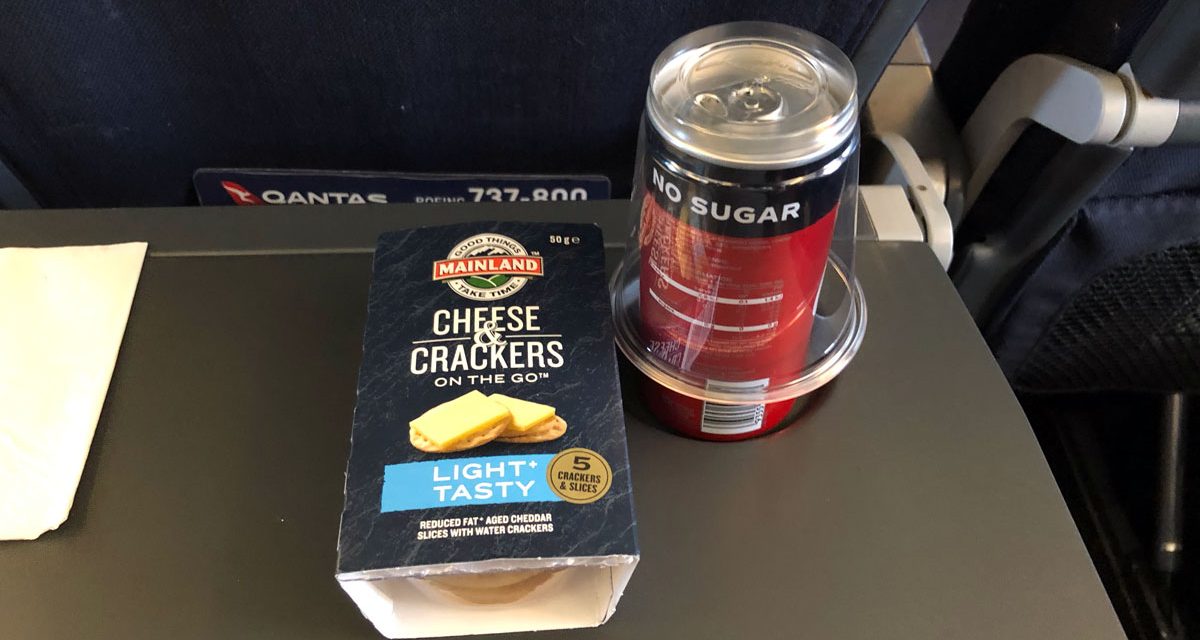 Qantas: Domestic catering on the improve