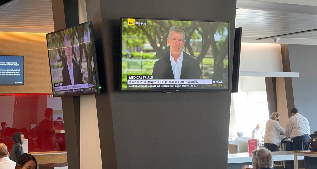 QANTAS: have they stopped featuring the hateful SKYNEWS in their lounges?