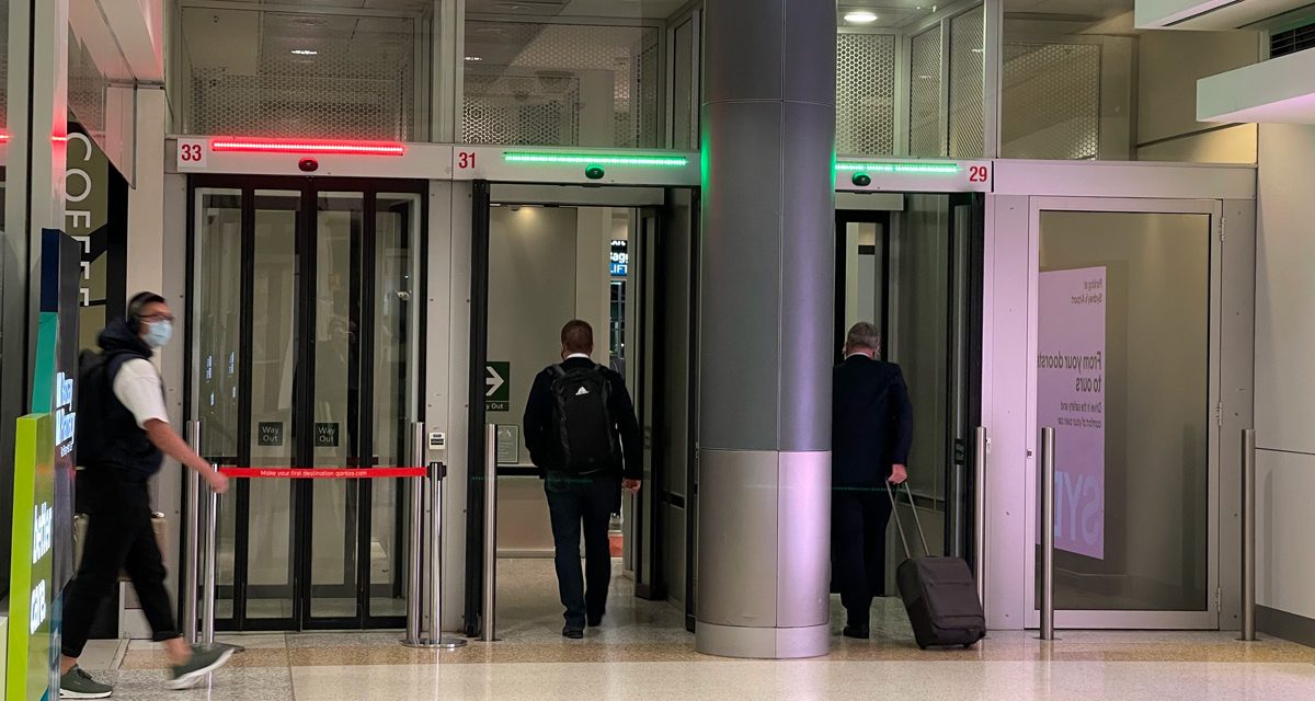 Sydney Airport: who is responsible for fixing this security door?