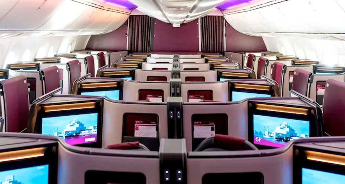 Qatar Airways: New Business Class seat for new 787-9s announced
