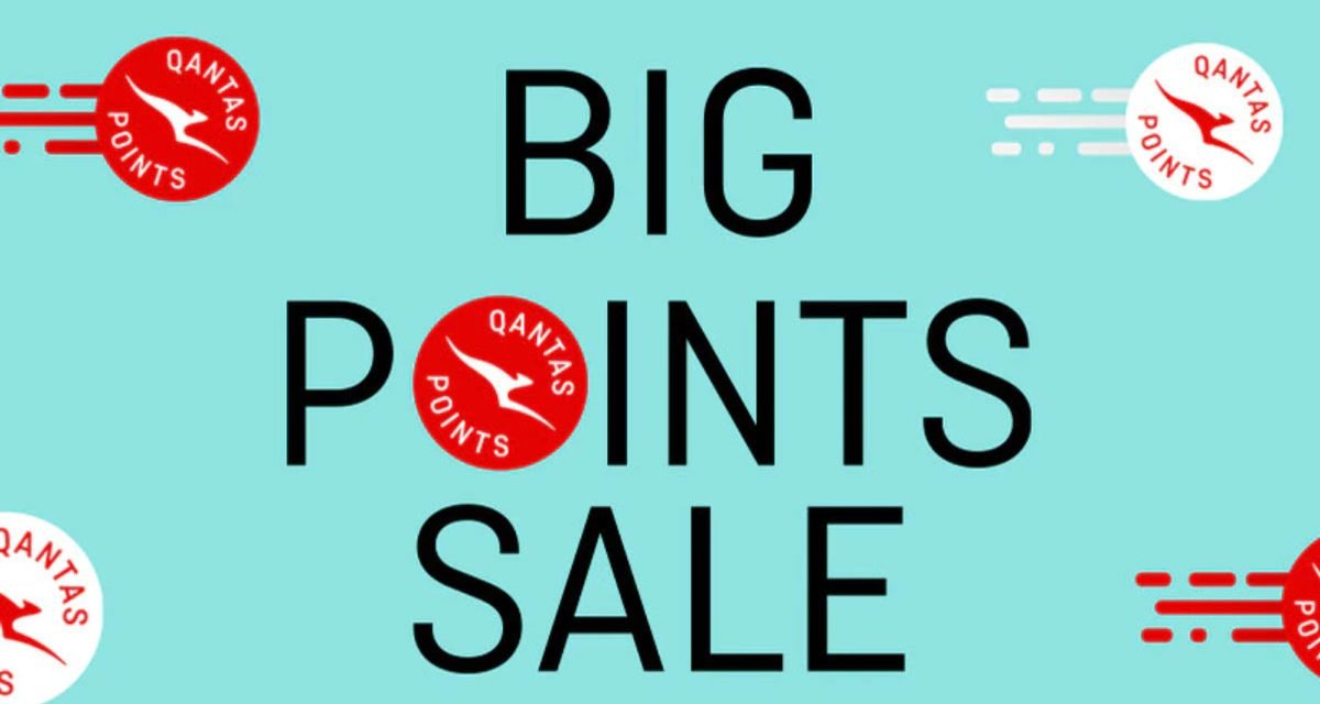 QANTAS: Points Sale – save 20% when using points – I advise against this offer!