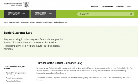 New Zealand: It will cost you twice as much to enter the country from 1 December