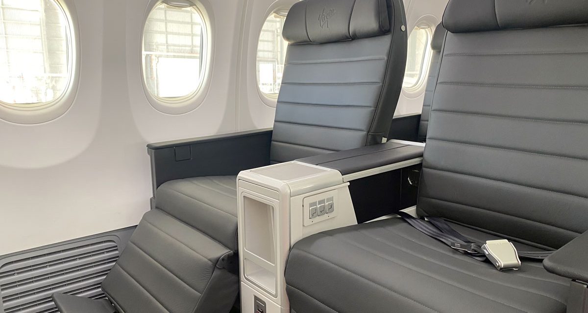 Virgin Australia: launches new cabin and seat design on TikTok. So that’s the market they are after!