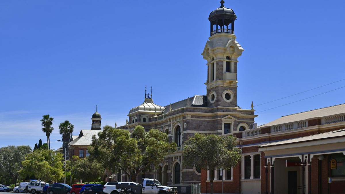 a building with a tower