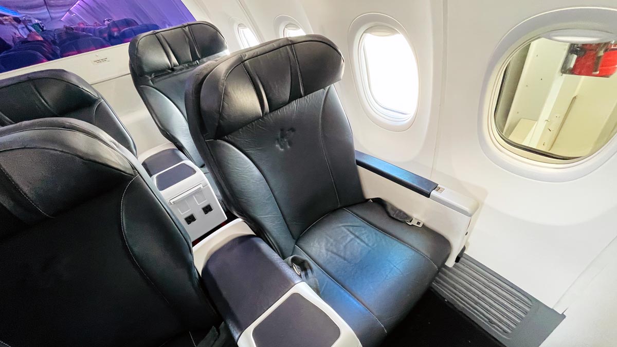 Virgin Australia Business Class seat, soon to be updated. [Schuetz/2PAXfly]