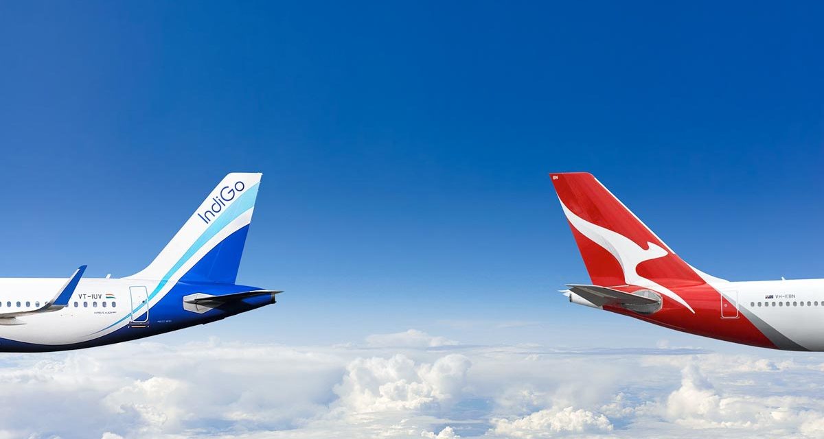 INDIGO: Extends codeshare with Qantas. India via Singapore