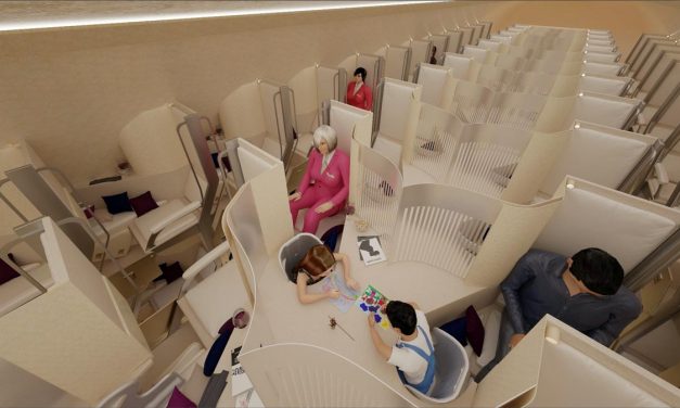 DESIGN: AirSleeper Premium Economy concept – entrant in Crystal Cabin Awards