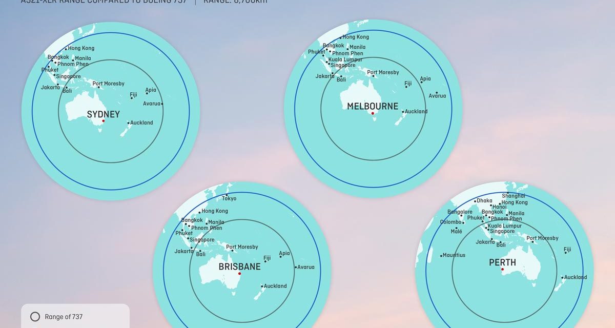 QANTAS: More A321XLR domestic flights announced. Add Brisbane to the list