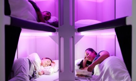 AIR NEW ZEALAND: New 787 Dreamliner interiors all about sleep, doors and bunk beds.
