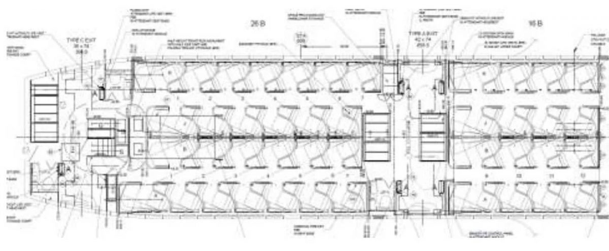 a blueprint of a building