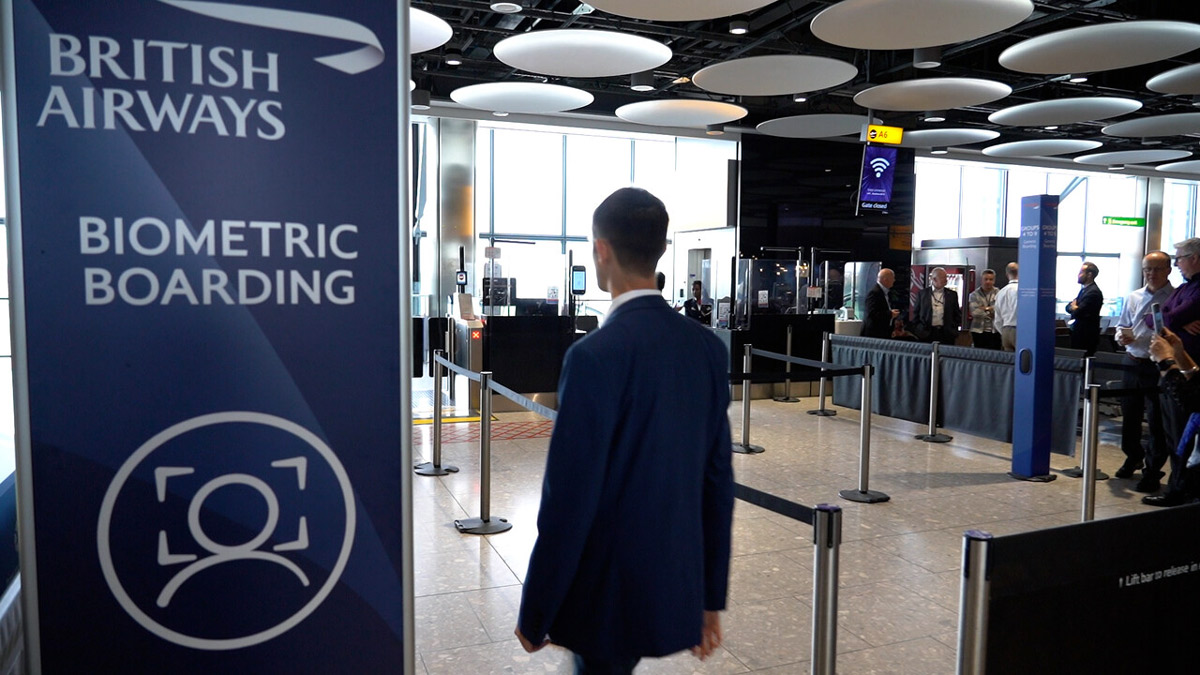 BRITISH AIRWAYS No Passport required with Biometric checkin 2PAXfly