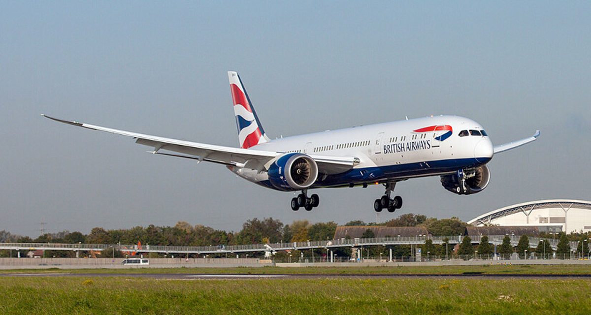 BRITISH AIRWAYS: Returns to China