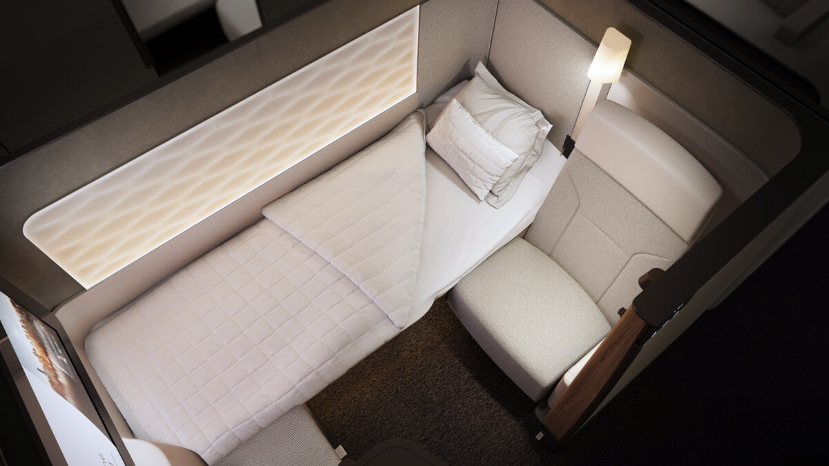 Proposed new First Class on Project Sunrise A350s [Qantas]
