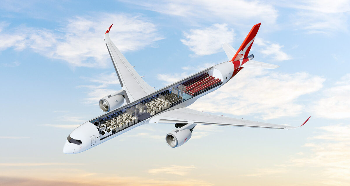 QANTAS: New Business, First Class and WiFi on A350 Project Sunrise planes