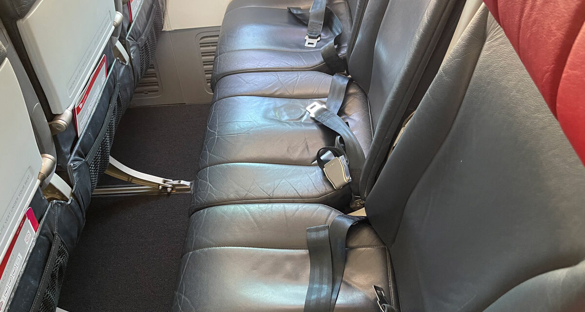 TRIP REPORT: Virgin Australia: Armrests up!